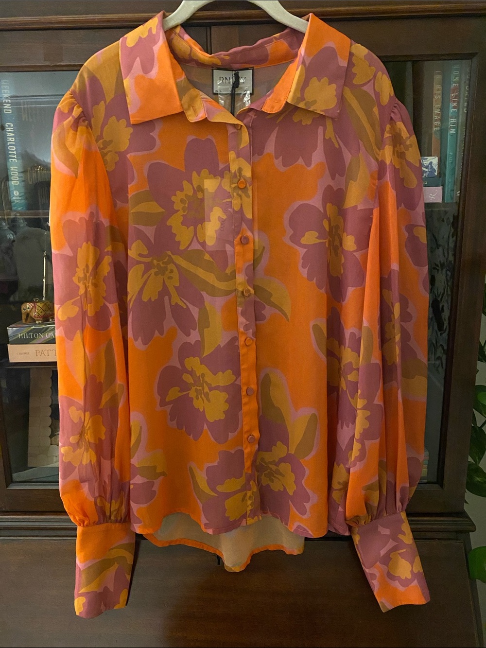 RNWY Floral Button-Down Shirt